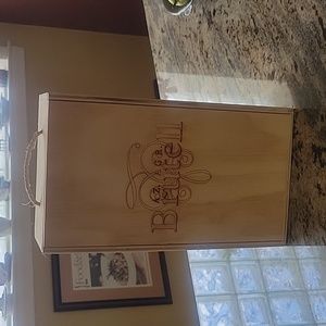 Brutell wooden wine box🍾